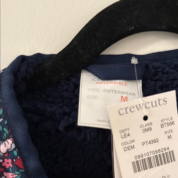 Crewcuts Blue and Gold Puffer Jacket - Picture 2 of 5